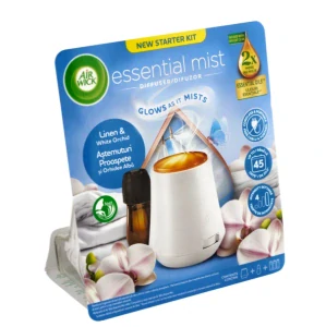 Air Wick aroma difuzér + náplň Prádlo a bílá orchidej 20 ml