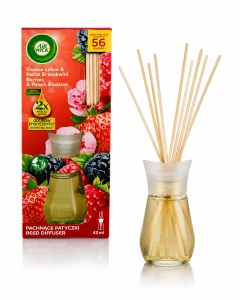 Air Wick vonné tyčinky Lesní plody a broskvový květ 42 ml