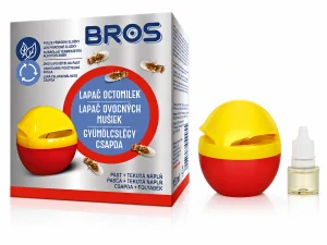 Bros Lapač octomilek – past + tekutá náplň 15 ml